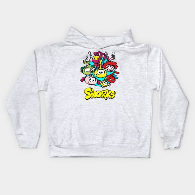 snorks Kids Hoodie by sepedakaca